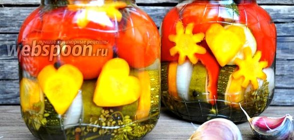 Овощное ассорти на зиму