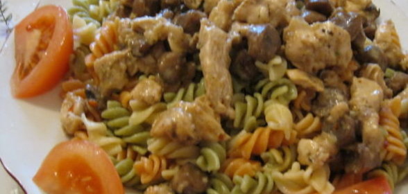 Грибочки а-ля бешамель