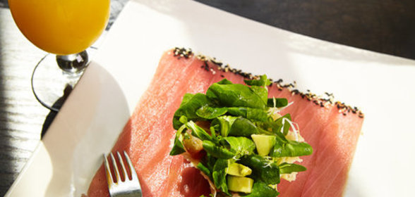 Карпаччо из тунца