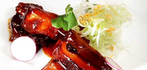 Свиные ребра в кисло-сладком соусе