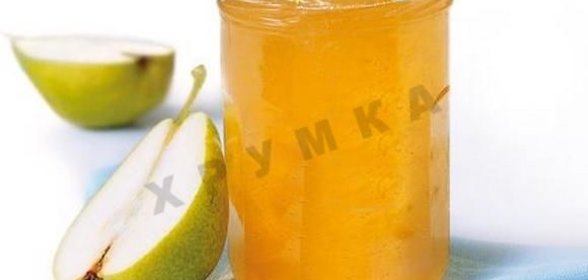 Повидло из груш