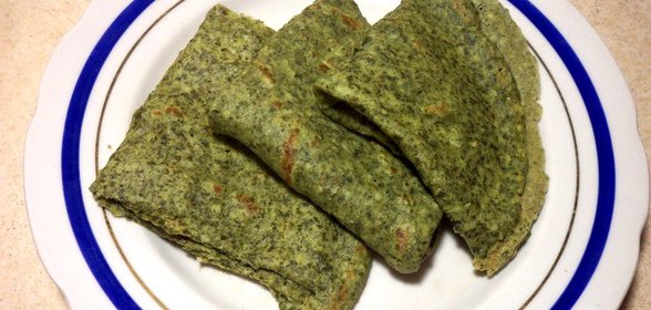 Блинчики из щавеля