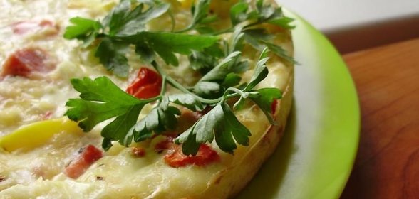 Яичная запеканка в духовке