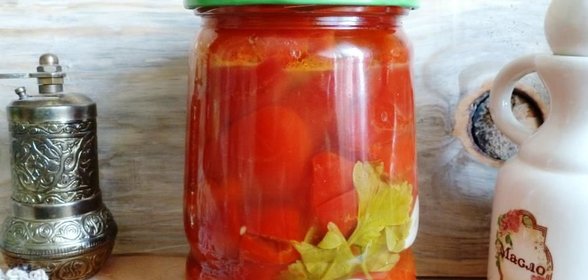 Сладкий перец с мёдом