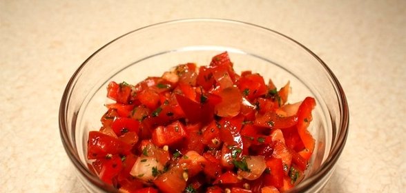 Овощная сальса