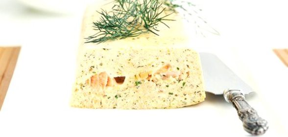 Паштет из консервированного лосося с рикоттой