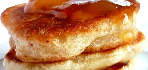 Постные оладьи с припеком