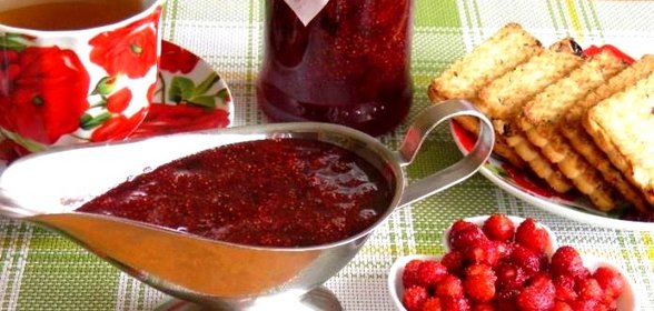 Земляничное варенье быстро