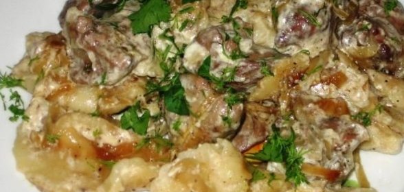 Кольбер - куриный соус с эстрагоном