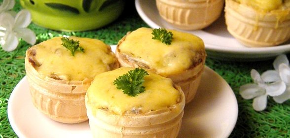 Жульен в тарталетках