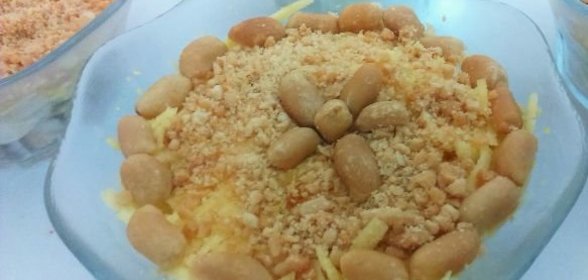 Кисло-сладкий соус с орехами