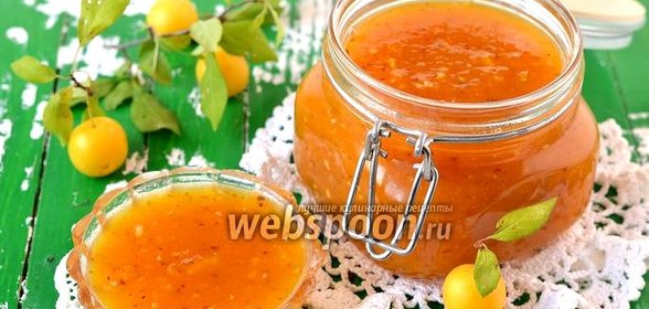 Соус к мясу из алычи