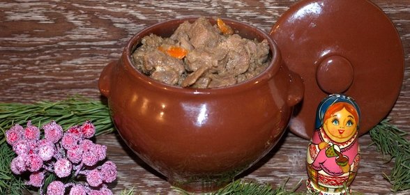 Новогоднее мясо в духовке