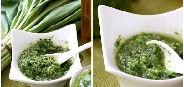 Соус Песто с черемшой