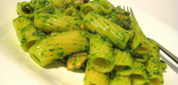 Паста с не классическим песто