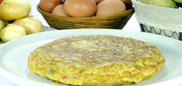 Омлет с щавелем