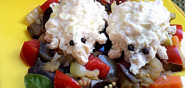 мамалыга со сливочным маслом