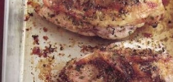 Куриные грудки, фаршированные сыром и петрушкой
