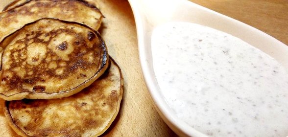 Ореховый соус к оладьям