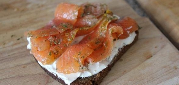 Форель слабой соли