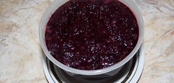 Варенье из черноплодки на зиму