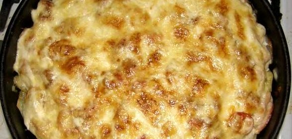 Запеканка с картошкой и курицей