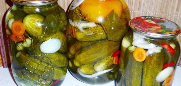 Маринованные огурцы