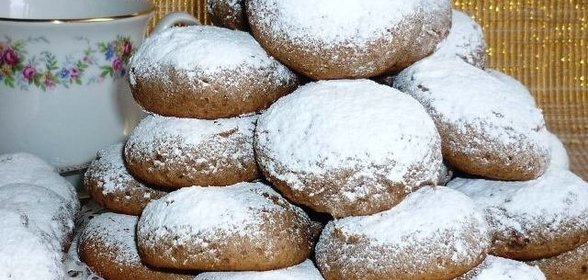 Ржаные вареньевые печеньки