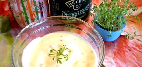 Экономный майонез с французской горчицей