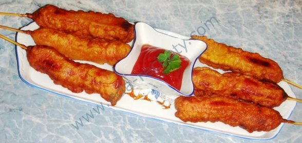 Хот-дог Бенгальские огни