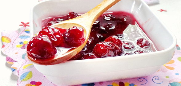 Вишневое варенье с имбирём