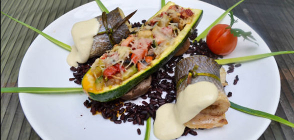 Отбивные котлеты с грибами