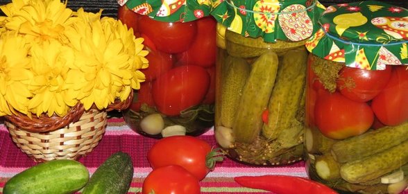 Маринад для помидор и огурцов в мультиварке