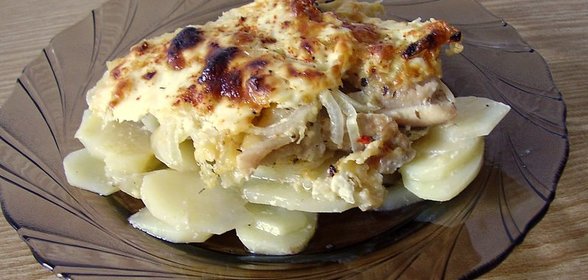 Курочка по-королевски