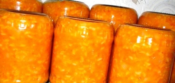Перец с рисом на зиму