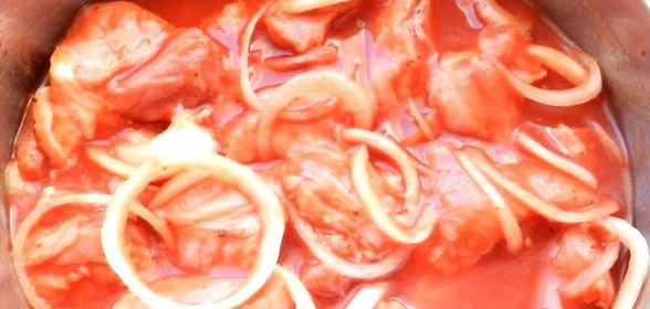 Вкусный маринад для шашлыка из свинины