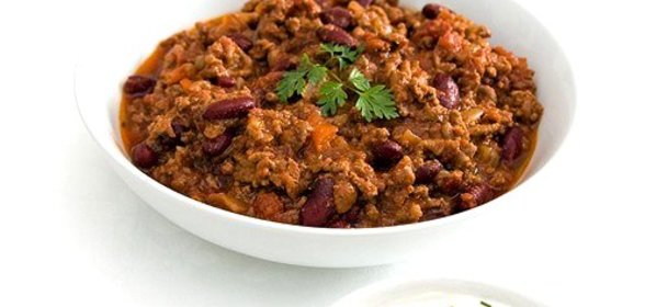 Мясной фарш с чили