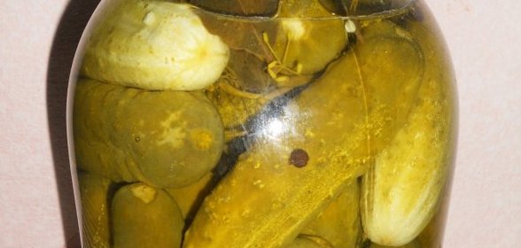 Огурцы маринованные по-немецки