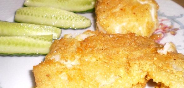 Треска в нутовой панировке