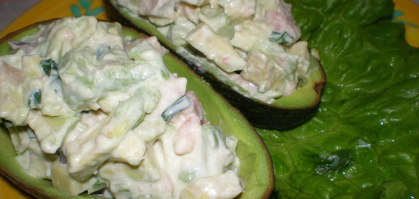 Закуска из Лосося с Авокадо