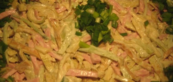 Салат Блинный