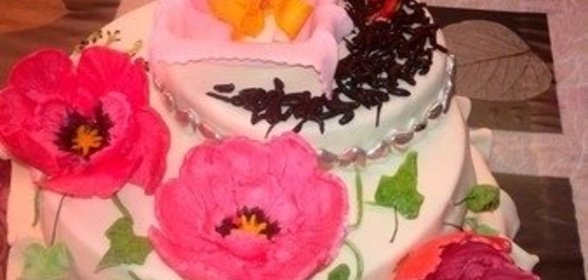 Торт в честь новорожденного