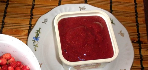 Земляничное варенье жидкое