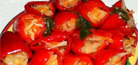 Перец с морковкой на зиму