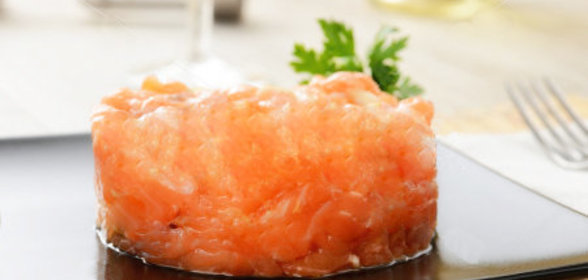 Тартар из лосося
