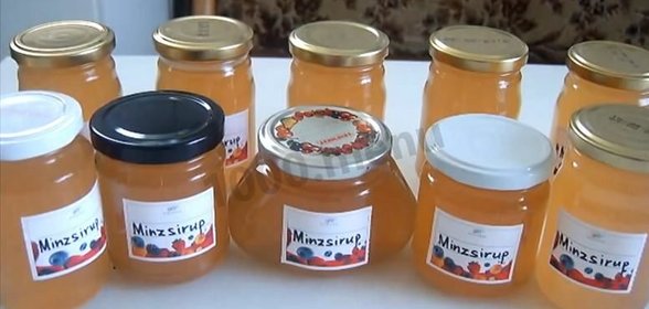 Мятное варенье из мяты с лимоном