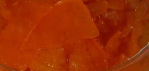 Варенье-минутка из тыквы и айвы