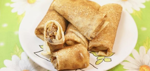 Грибы, фаршированные беконом и сыром