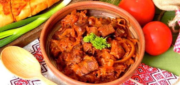 Квашеная капуста с мясом