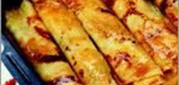 Блинчики с вареной сгущенкой